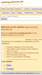 Mobile Screenshot of coloring-pictures.net